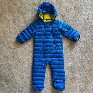 L.L. Bean 12-18m down bunting in excellent condition
